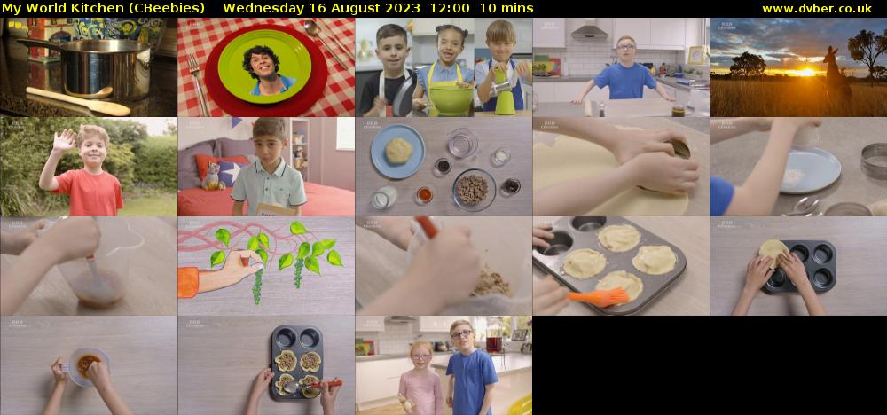 My World Kitchen (CBeebies) - 2023-08-16-1200