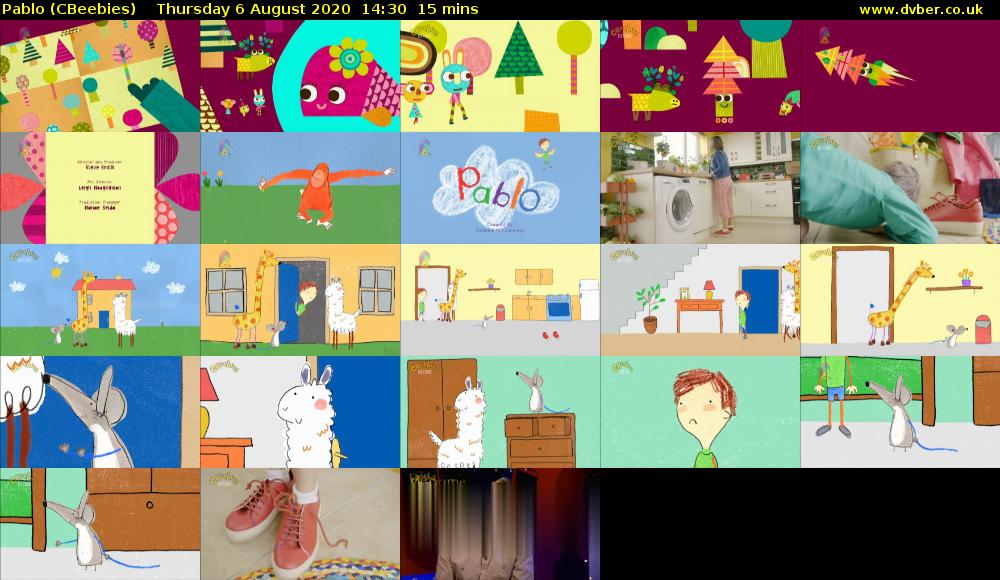 Pablo CBeebies 2020 08 06 1430