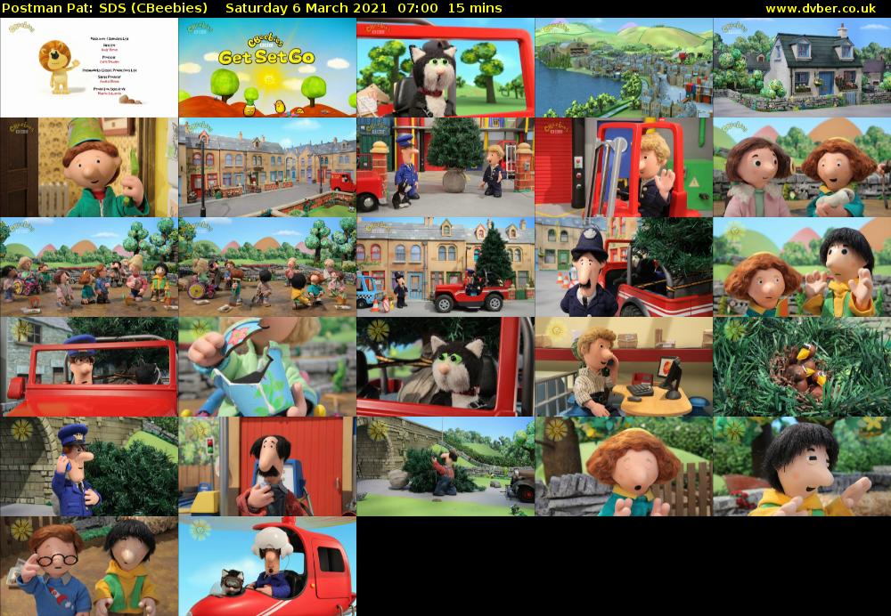 Postman Pat: SDS (CBeebies) - 2021-03-06-0700