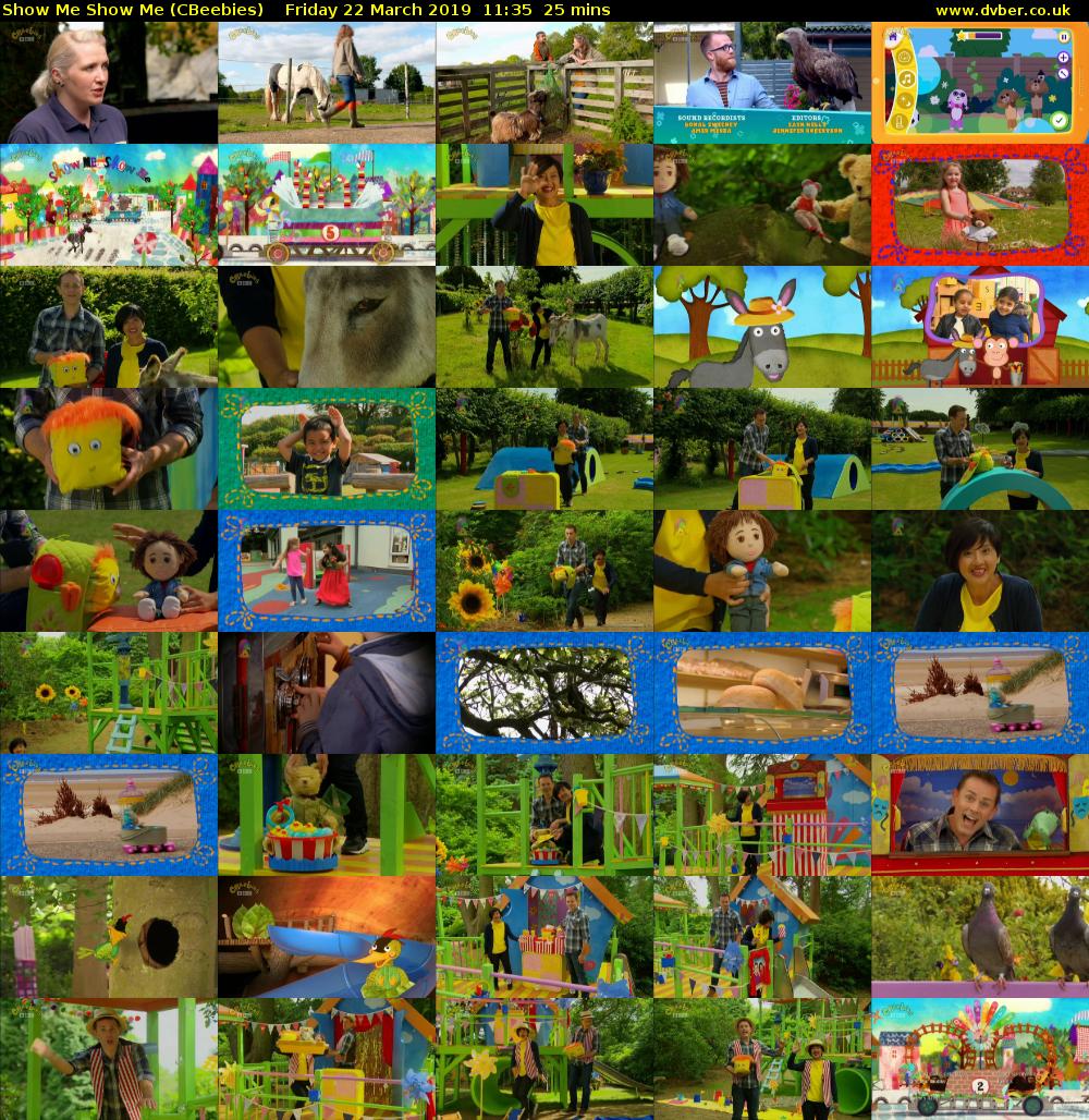 Show Me Show Me (CBeebies) - 2019-03-22-1135