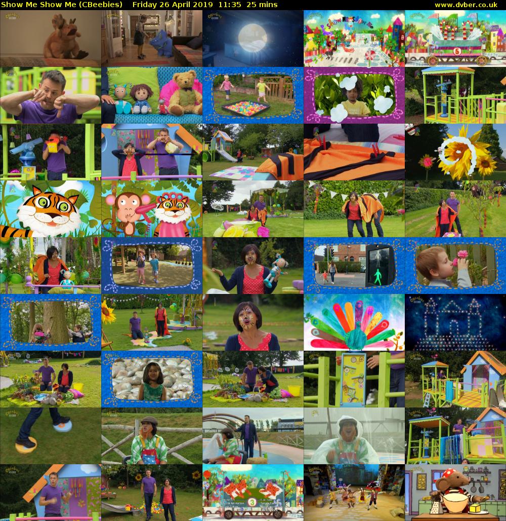 Show Me Show Me (CBeebies) - 2019-04-26-1135