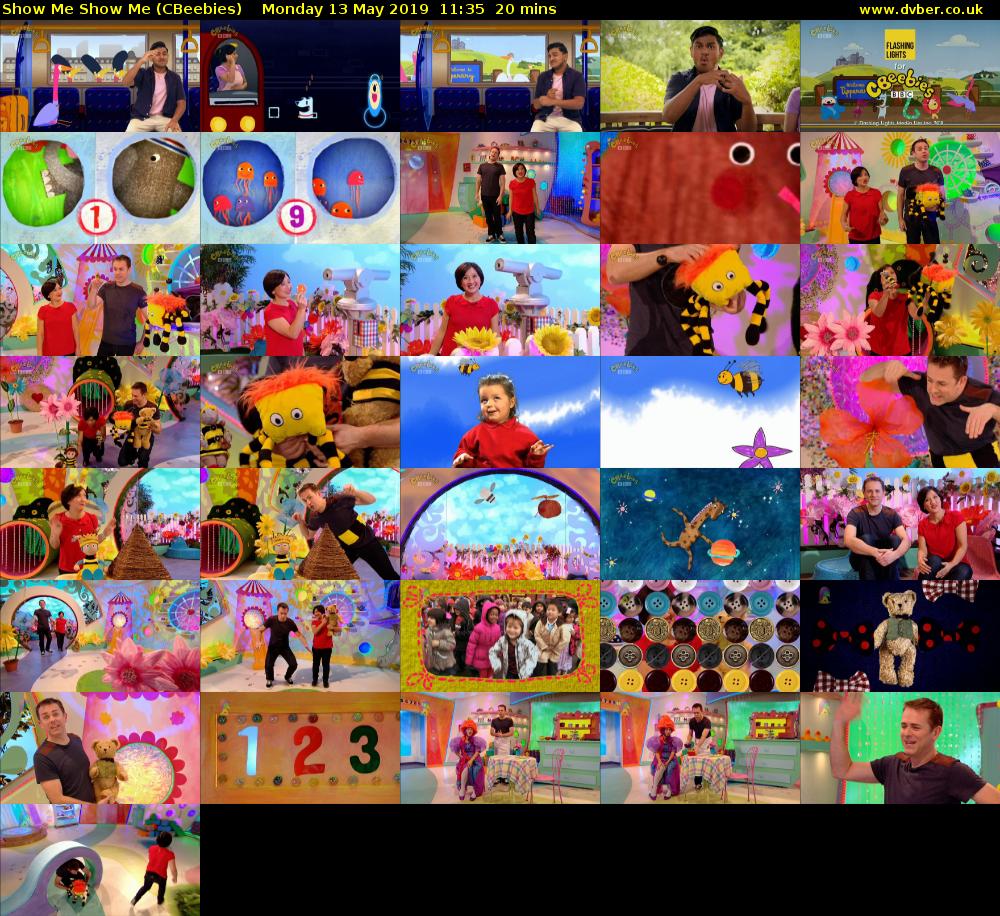 Show Me Show Me (CBeebies) - 2019-05-13-1135