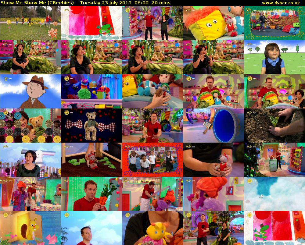 Show Me Show Me (CBeebies) - 2019-07-23-0600