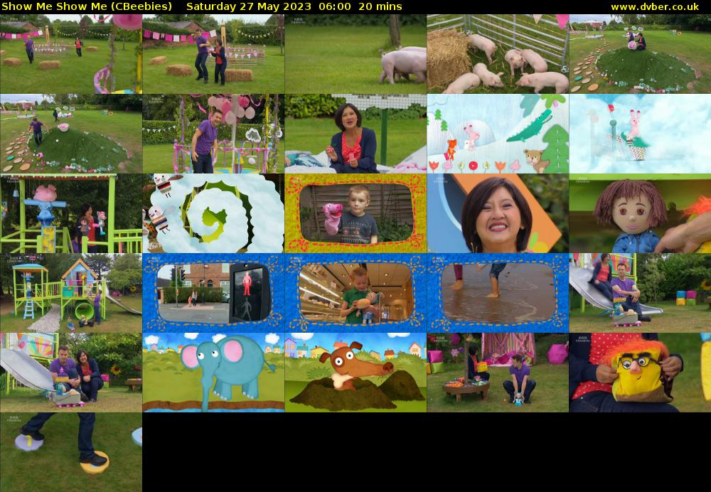 Show Me Show Me (CBeebies) - 2023-05-27-0600