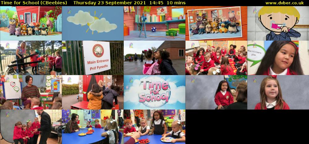 Time for School (CBeebies) - 2021-09-23-1445