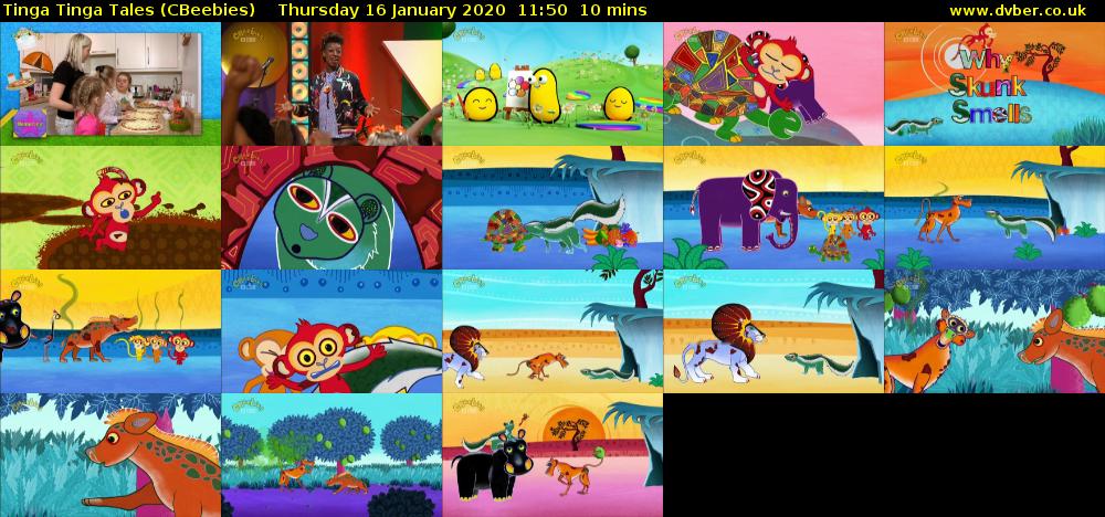 Tinga Tinga Tales (CBeebies) - 2020-01-16-1150