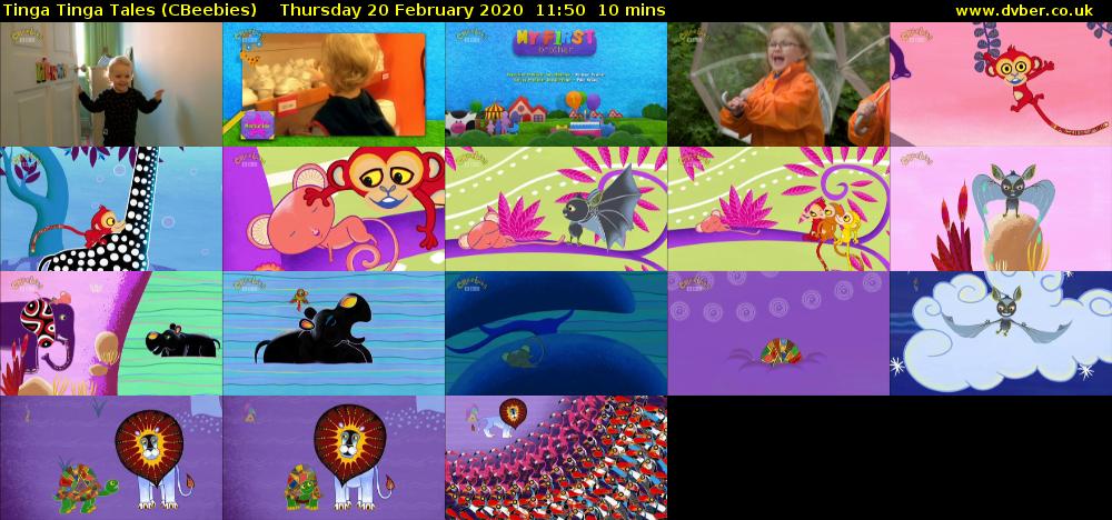 Tinga Tinga Tales (CBeebies) - 2020-02-20-1150