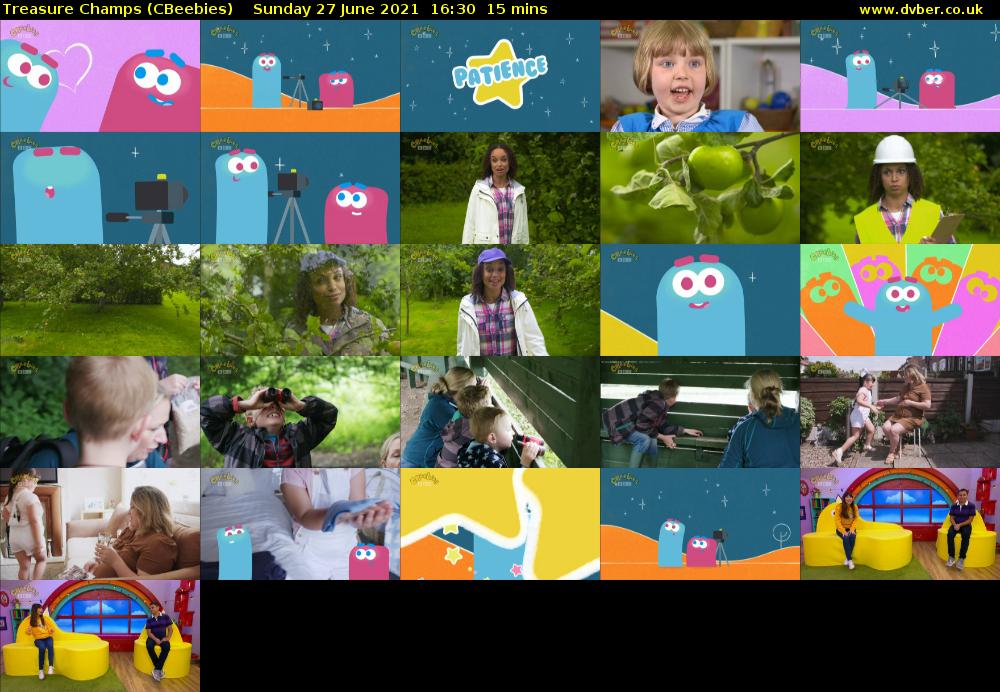 Treasure Champs (CBeebies) - 2021-06-27-1630