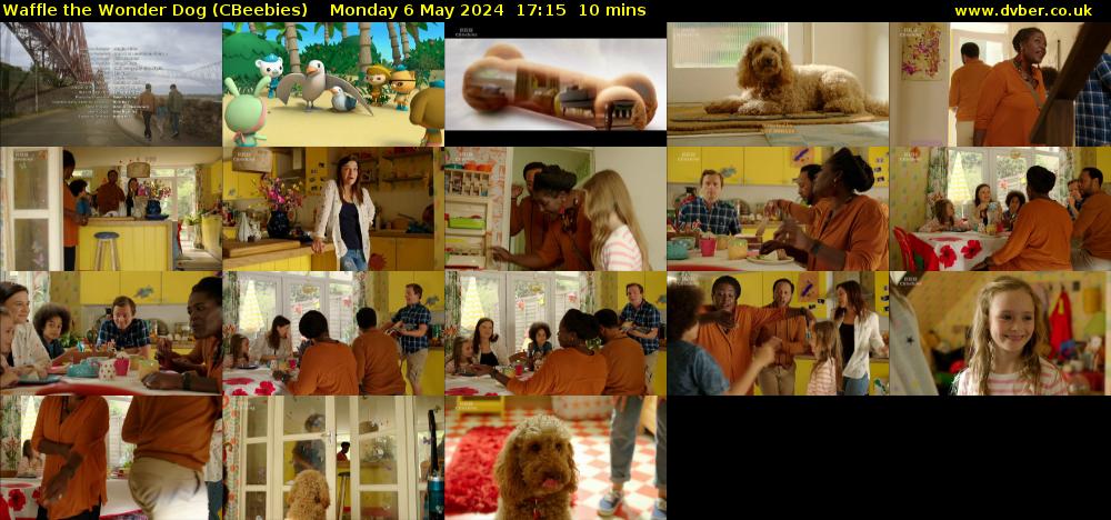 Waffle the Wonder Dog (CBeebies) Monday 6 May 2024 17:15 - 17:25