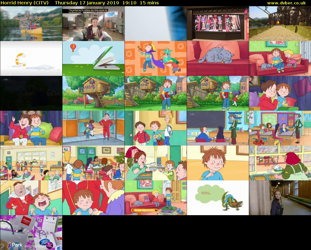 Horrid Henry (CITV) - 2019-01-17-1910