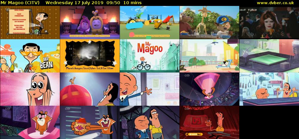 Mr Magoo (CITV) - 2019-07-17-0950