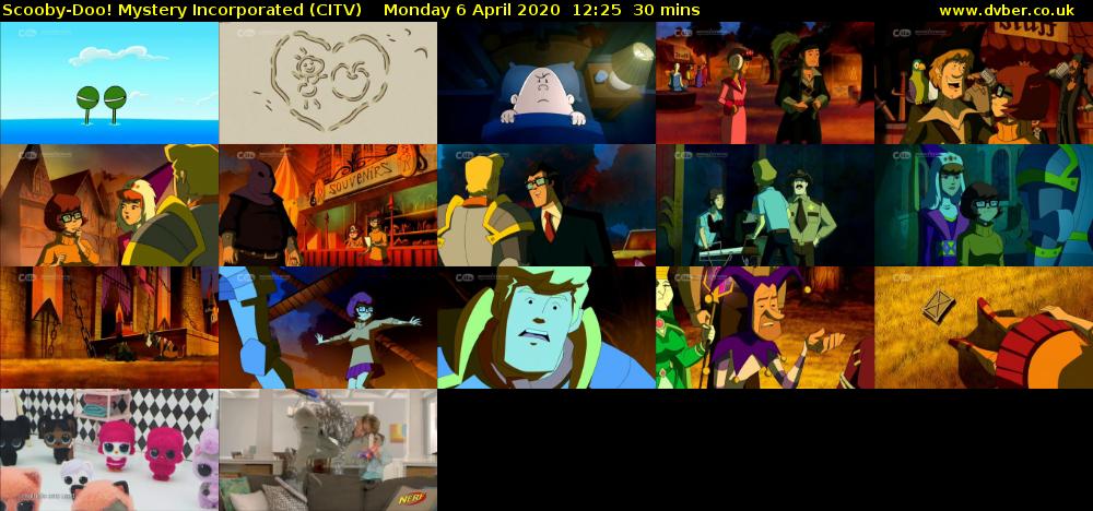 Scooby-Doo! Mystery Incorporated (CITV) Monday 6 April 2020 12:25 - 12:55