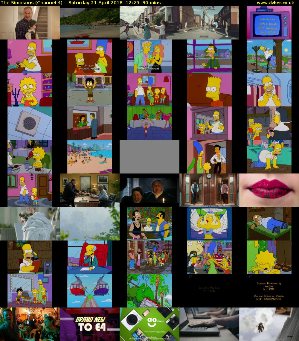 The Simpsons (Channel 4 HD) 201804211225