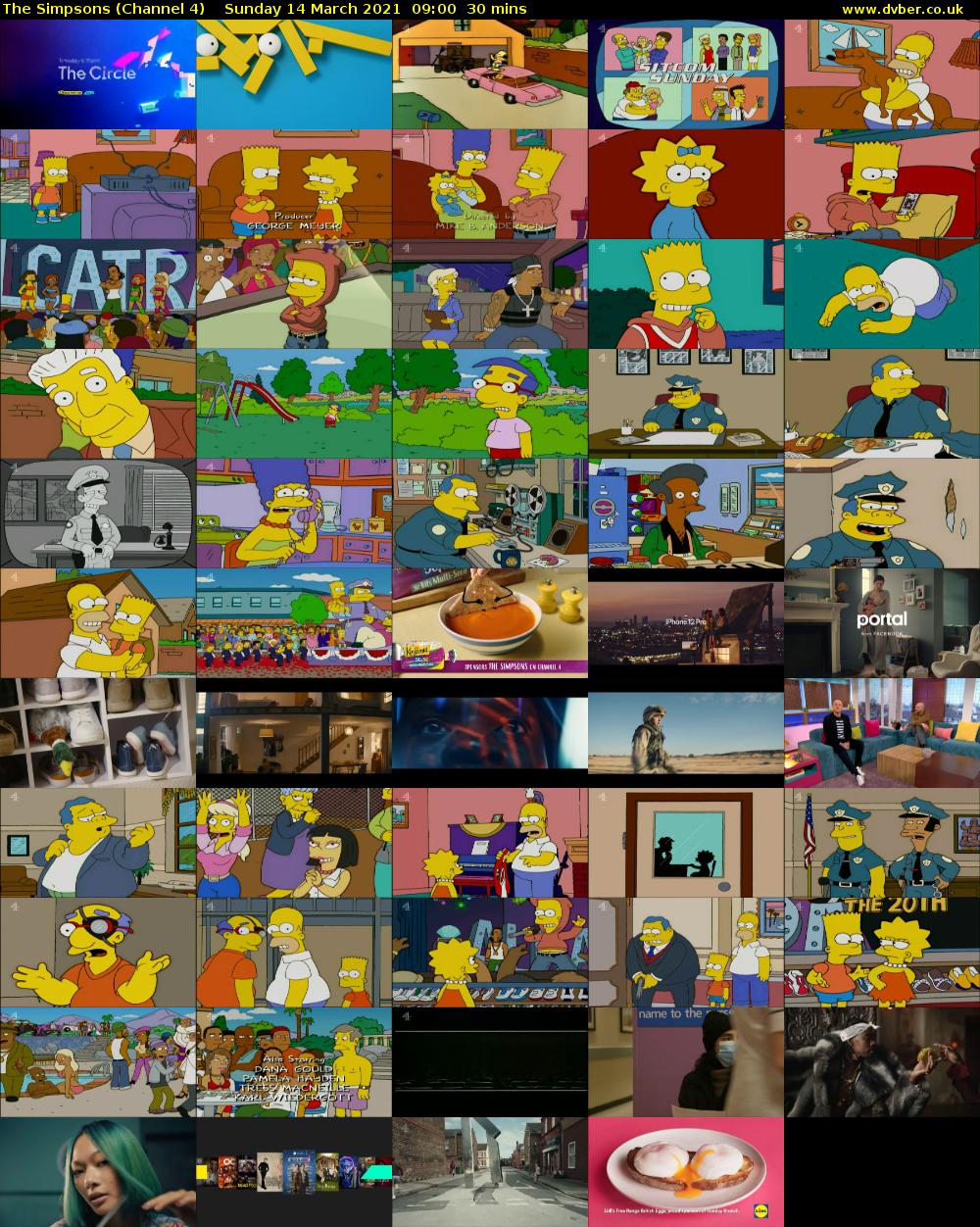 The Simpsons (Channel 4) - 2021-03-14-0900