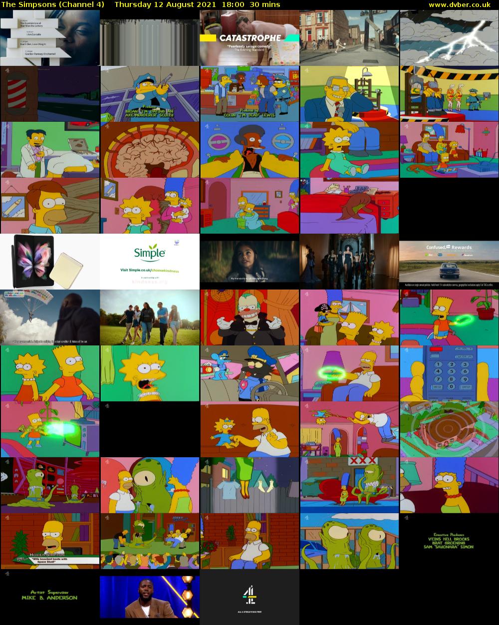 The Simpsons (Channel 4) - 2021-08-12-1800