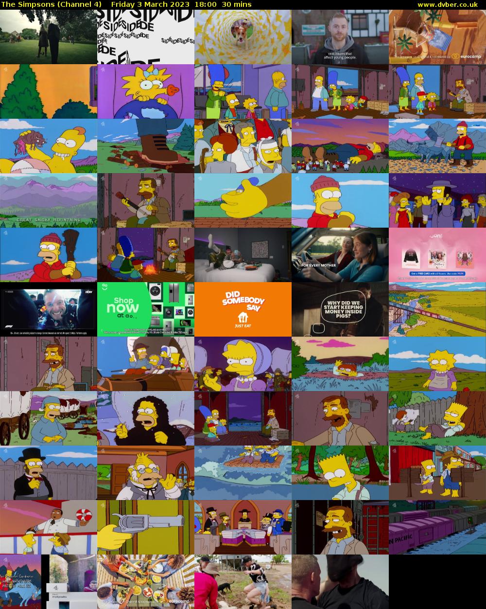 The Simpsons (Channel 4) 202303031800