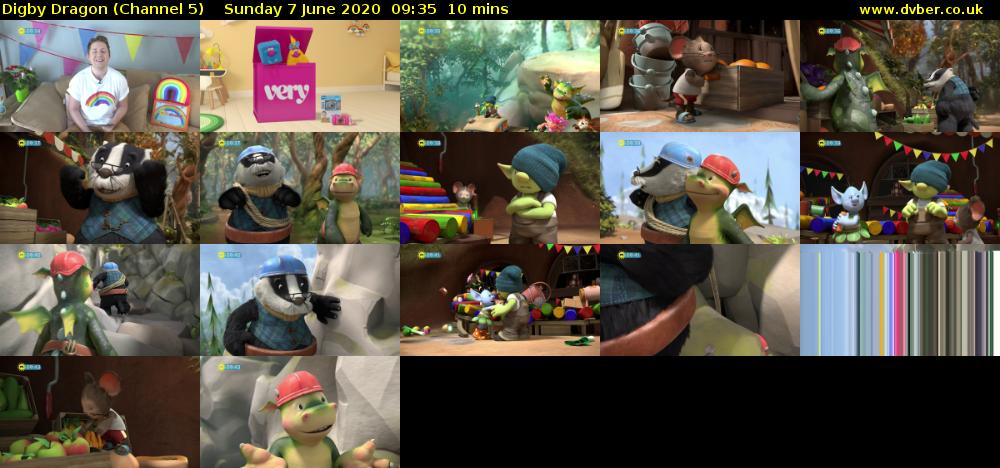 Digby Dragon (Channel 5 HD) - 2020-06-07-0935