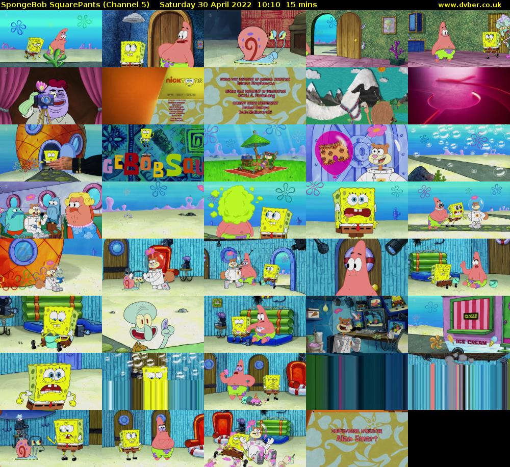 SpongeBob SquarePants (Channel 5 HD) - 2022-04-30-1010