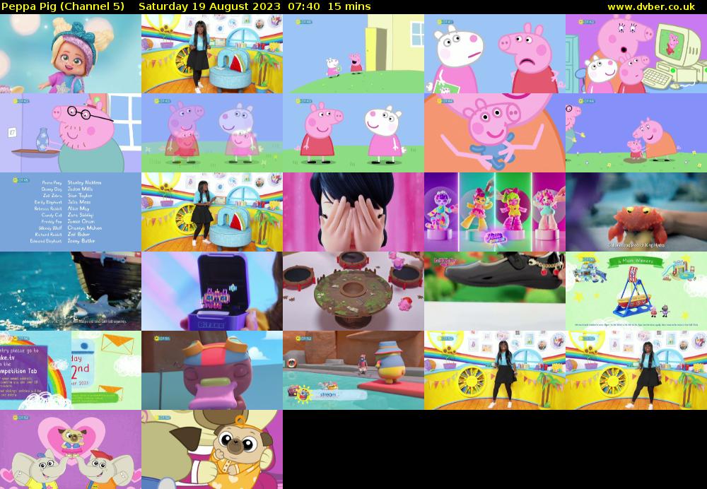 Peppa Pig (Channel 5) - 2023-08-19-0740