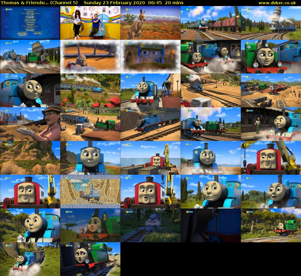 Thomas & Friends:.. (Channel 5) - 2020-02-23-0645