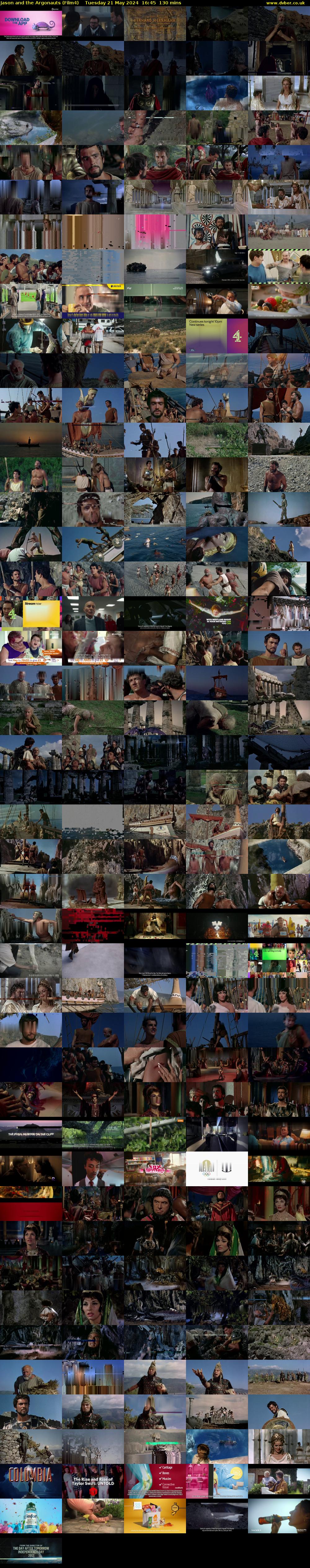 Jason and the Argonauts (Film4) Tuesday 21 May 2024 16:45 - 18:55