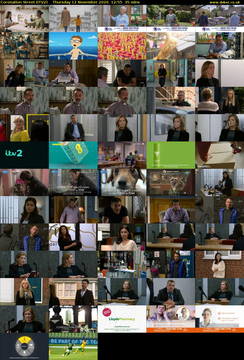 Coronation Street (ITV2) - 2020-11-12-1255