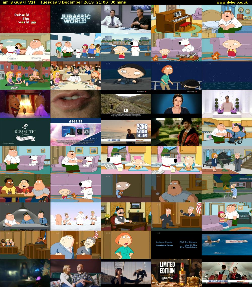 Family Guy (ITV2) - 2019-12-03-2100