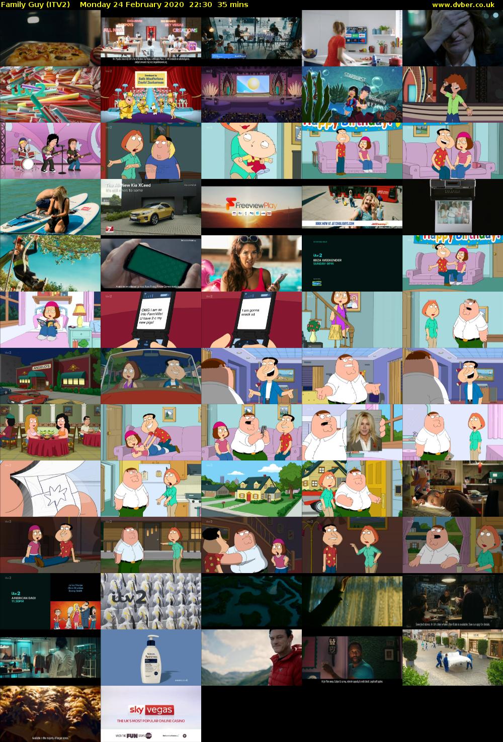 Family Guy (ITV2) - 2020-02-24-2230