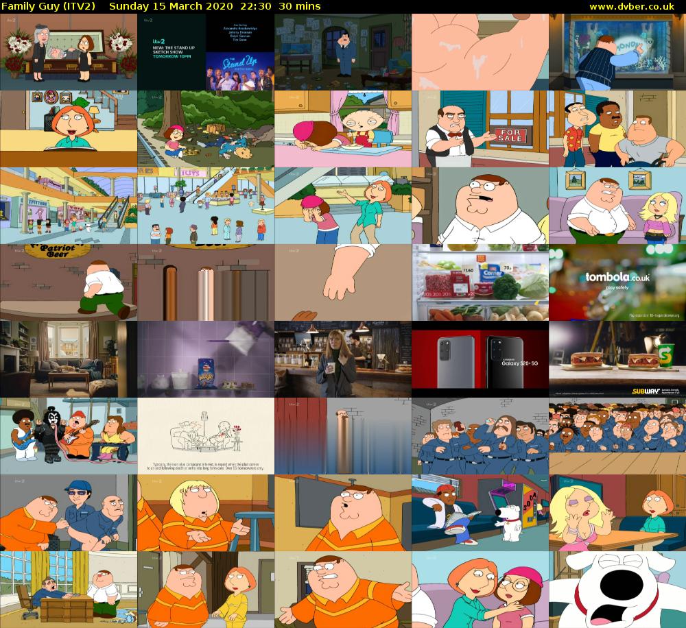 Family Guy (ITV2) - 2020-03-15-2230