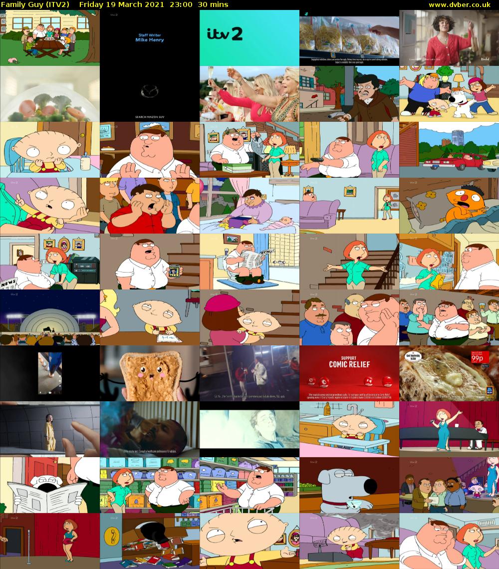 Family Guy (ITV2) - 2021-03-19-2300