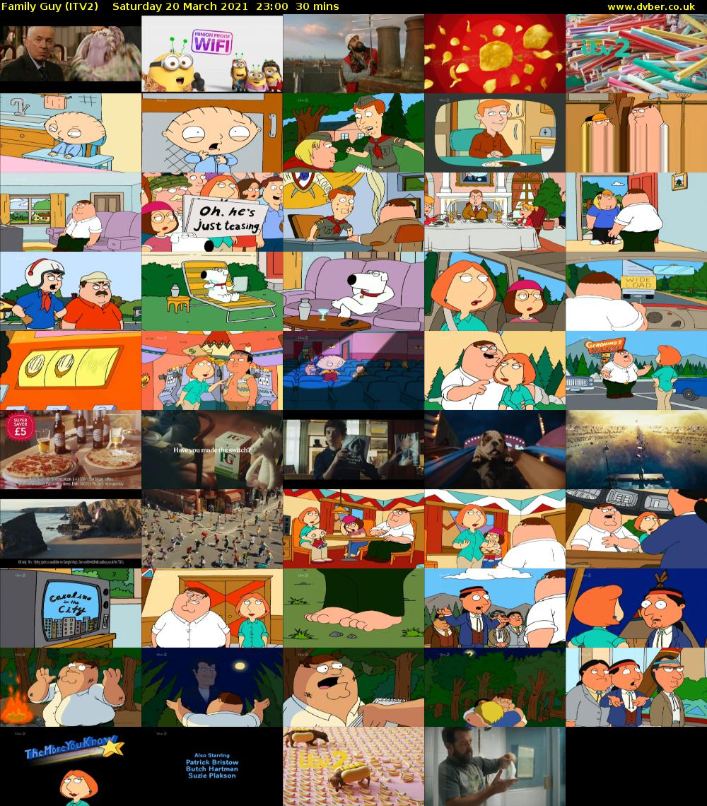 Family Guy (ITV2) - 2021-03-20-2300