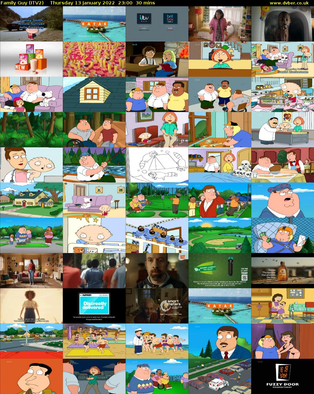 Family Guy (ITV2) - 2022-01-13-2300