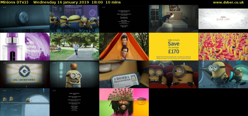 Minions (ITV2) - 2019-01-16-1800