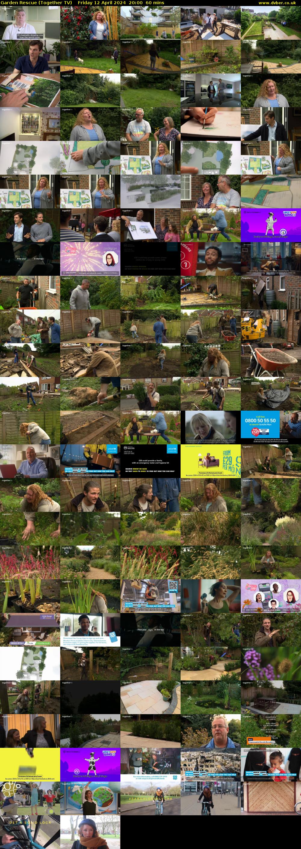 Garden Rescue (Together TV) Friday 12 April 2024 20:00 - 21:00