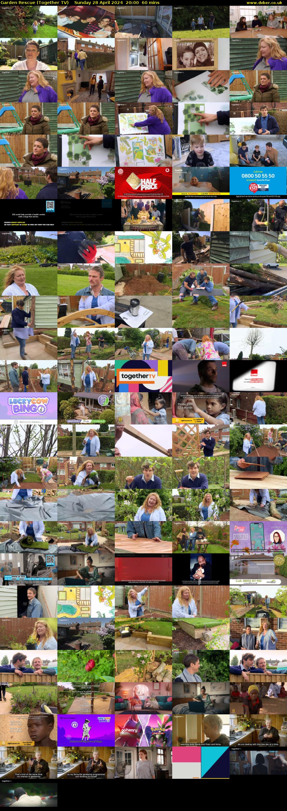 Garden Rescue (Together TV) Sunday 28 April 2024 20:00 - 21:00