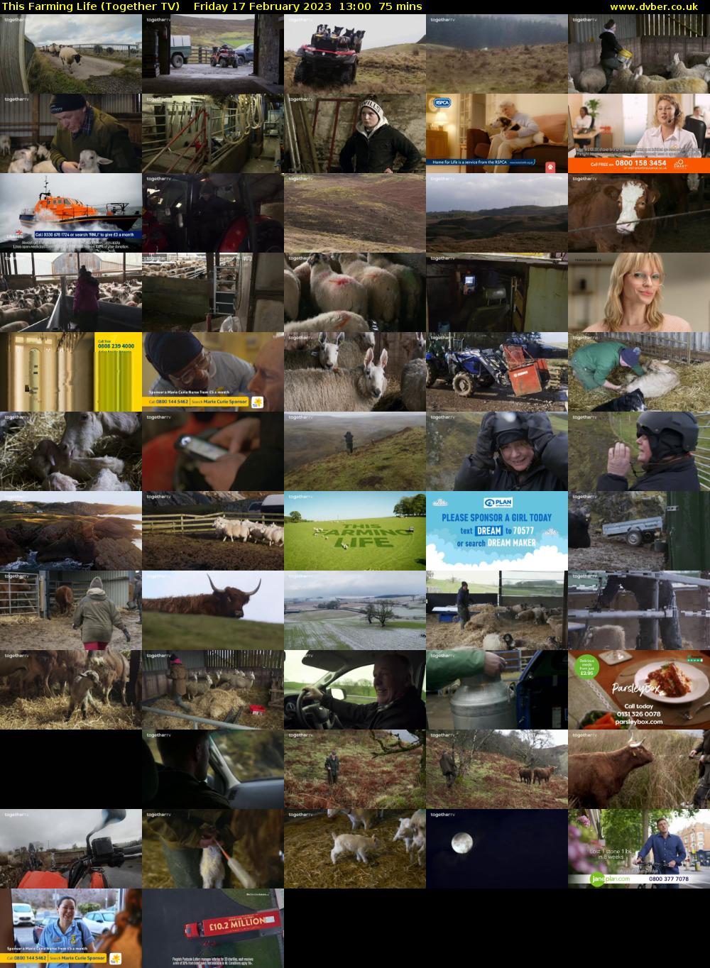 This Farming Life (Together TV) Friday 17 February 2023 13:00 - 14:15